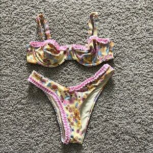 Blackbough Floral Bikini Set